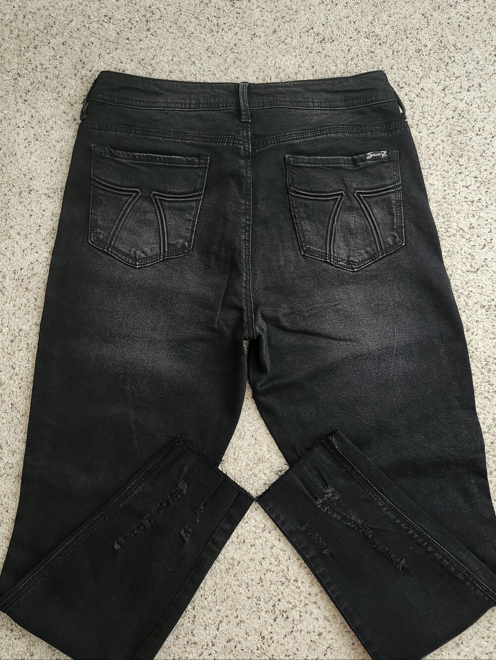 Seven7 Black Women’s Jeggings Jeans